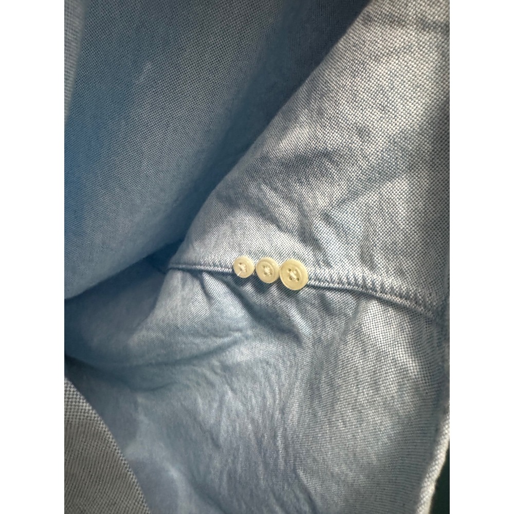 Ralph Lauren‎ Light Blue Oxford Button Down Shirt XL Classic - preppy old school - Picture 4 of 5